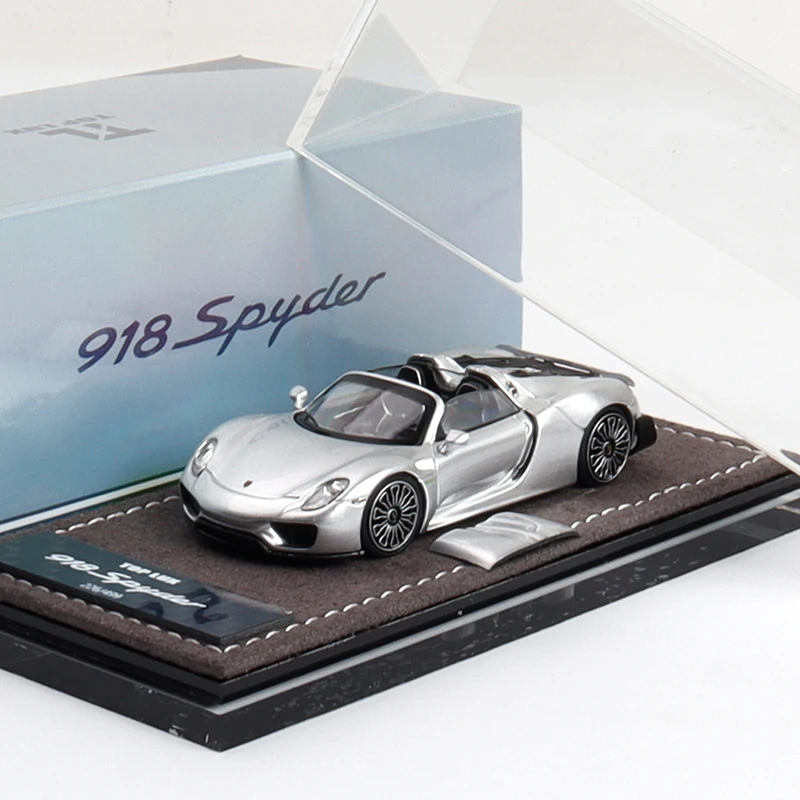 TOP LUX 1/64 918 Spyder Alloy Racing Car Diecasts & Toy Vehicles Car Model Miniature Scale Model Car For Children