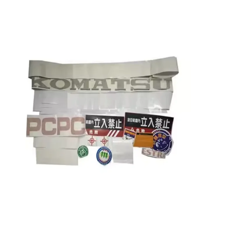 Komatsu PC60 120 150 200 220 300 400-5 Excavator Full Vehicle Sticker Excavator Accessories