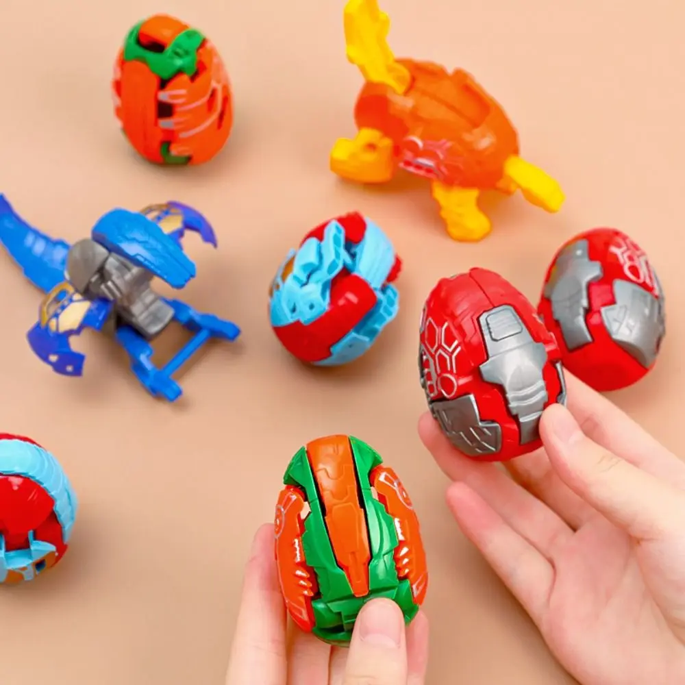 

Dinosaur Model Dinosaur Eggs Transforming Toy Creative Fun Tyrannosaurus Dinosaur Robot Early Educational Plastic