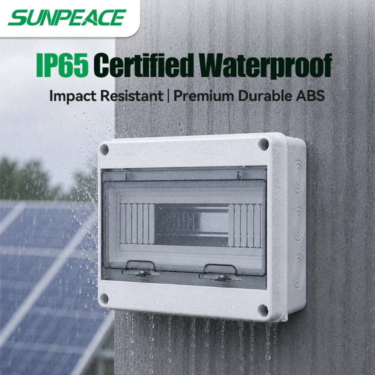 HT Series Junction Box 12 WAY PC Plastic Outdoor Electrical IP65 Waterproof Distribution Box switch box