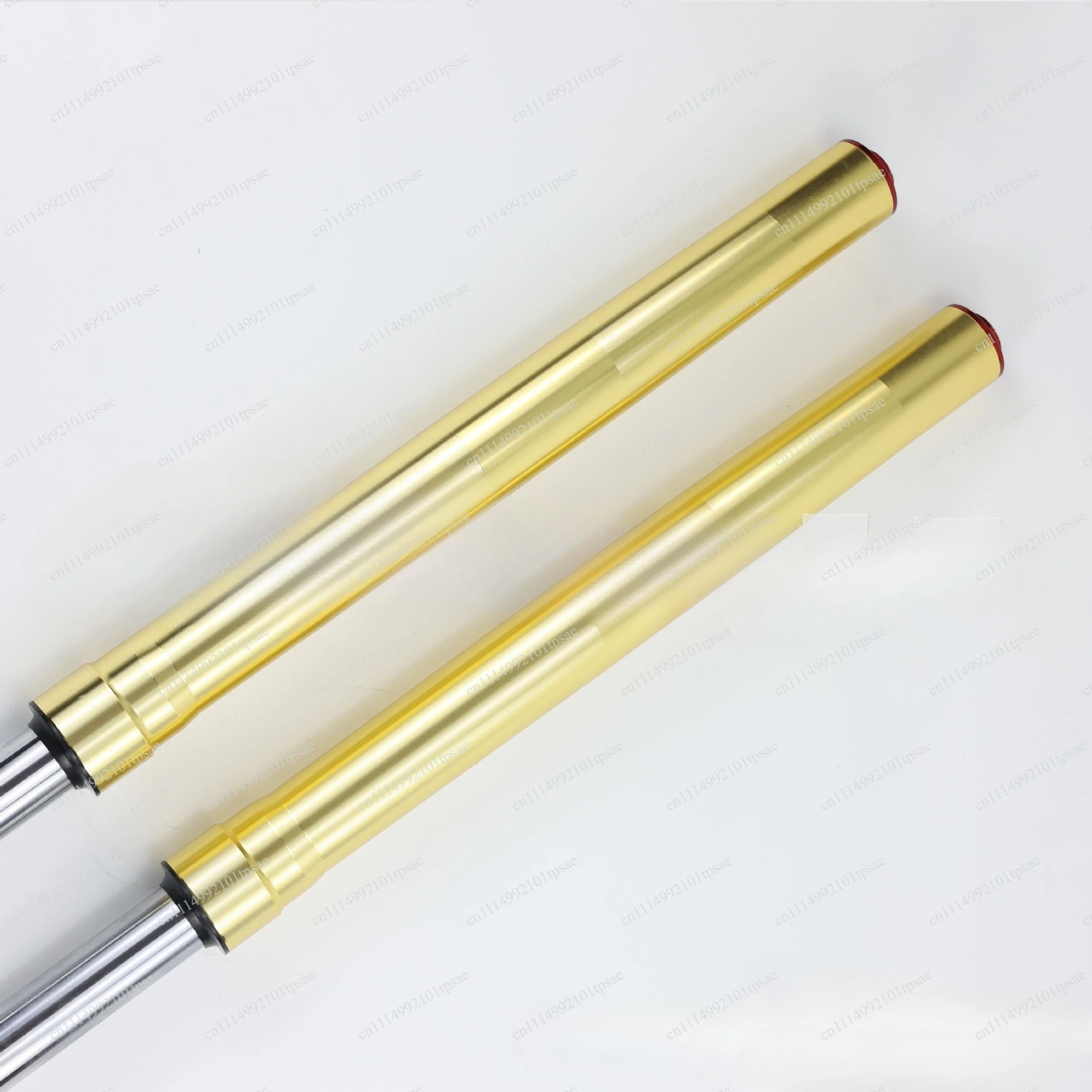 Suitable for 15mm hole 45/48mm center hole 790mm front inverted shock absorber gold color