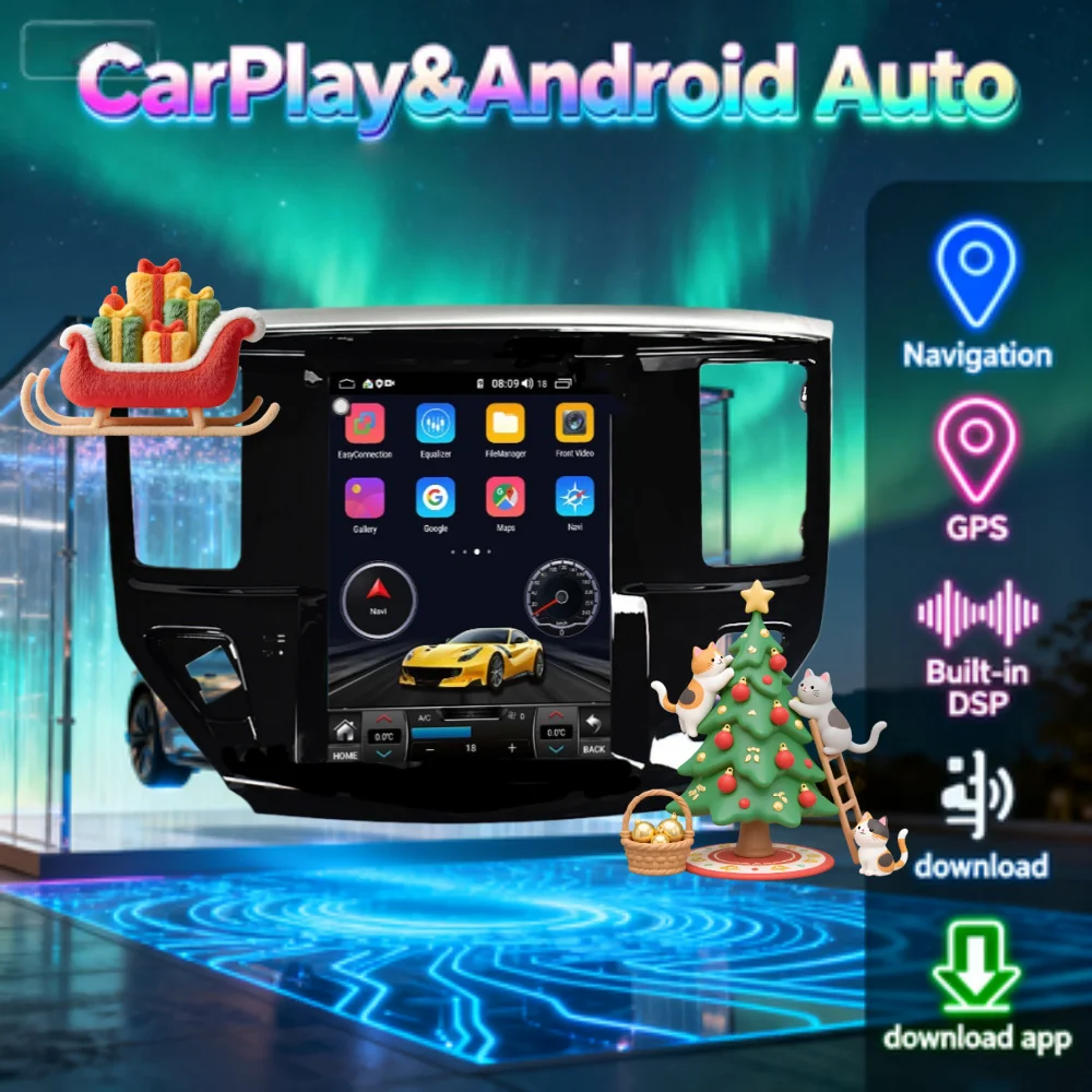 

10.4 inch Android 13 Car Radio For Nissan Pathfinder 2012-2020 Multimedia Video Player GPS Navigation Wireless Carplay Touch