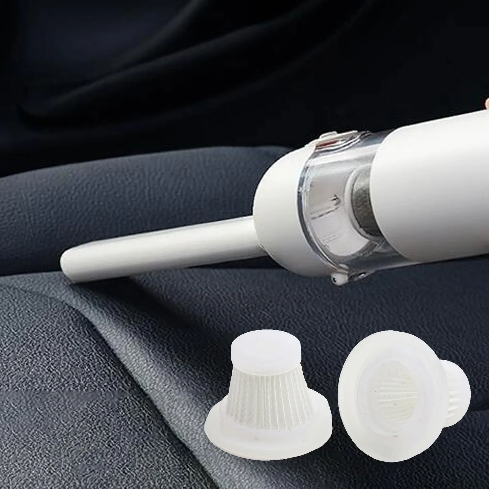 Set Pengganti Mikrofilter V01 untuk Penyedot Debu Mobil Termasuk 10 Filter untuk Mengoptimalkan Efisiensi Pengumpulan Debu
