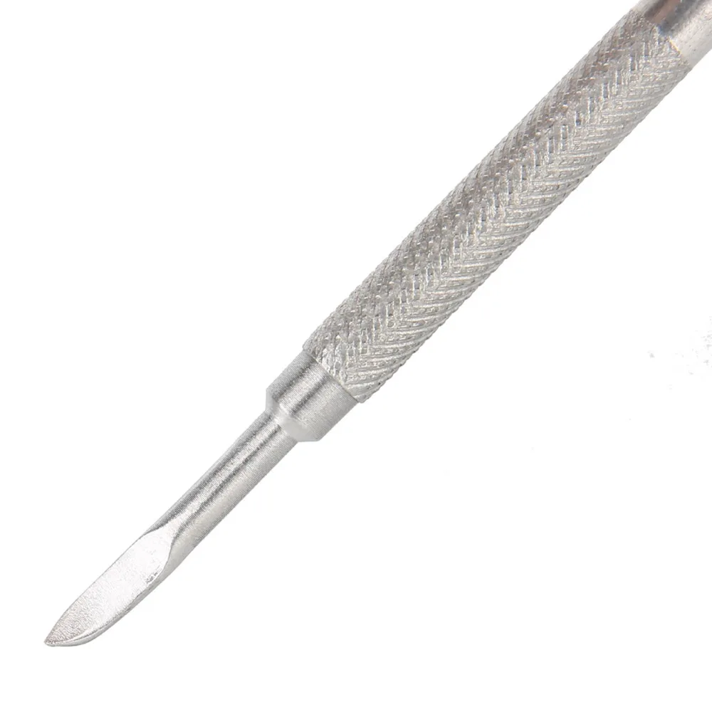 3pcs Stainless Steel Cuticle Nippers Dead Skin Pusher Kit Dead Skin Remover Stainless Steel Dead Skin Scissors Set