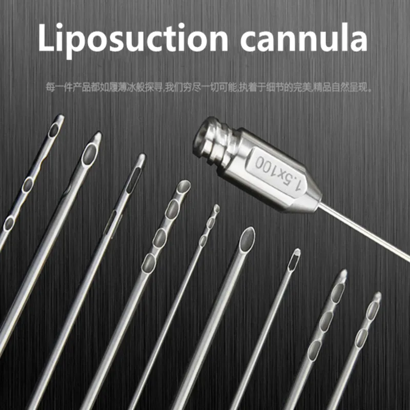 Zestaw do przeszczepu tłuszczu, kaniula do pobierania tłuszczu do komórek macierzystych, kaniula do liposukcji, igła do transferu tłuszczu, aspirator do użytku kosmetycznego