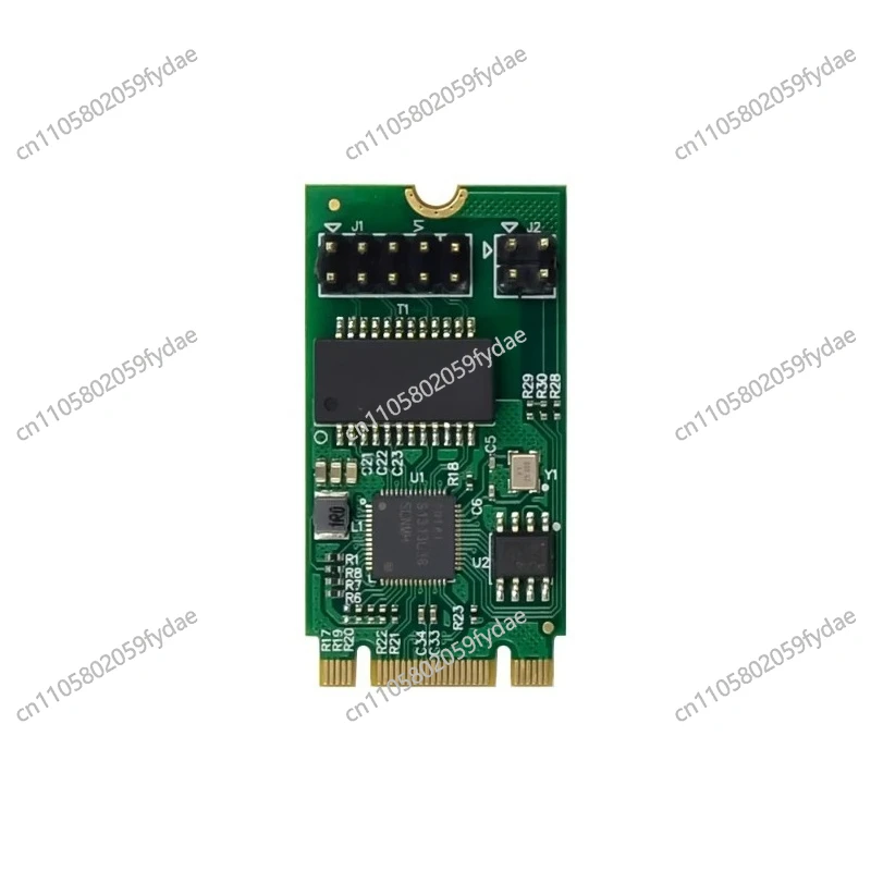 

Адаптер B+M PCIe NVMe M.2 для подключения к сети 2.5G Ethernet - сетевая карта Gigabit 2500 Мбит/с с чипом I225