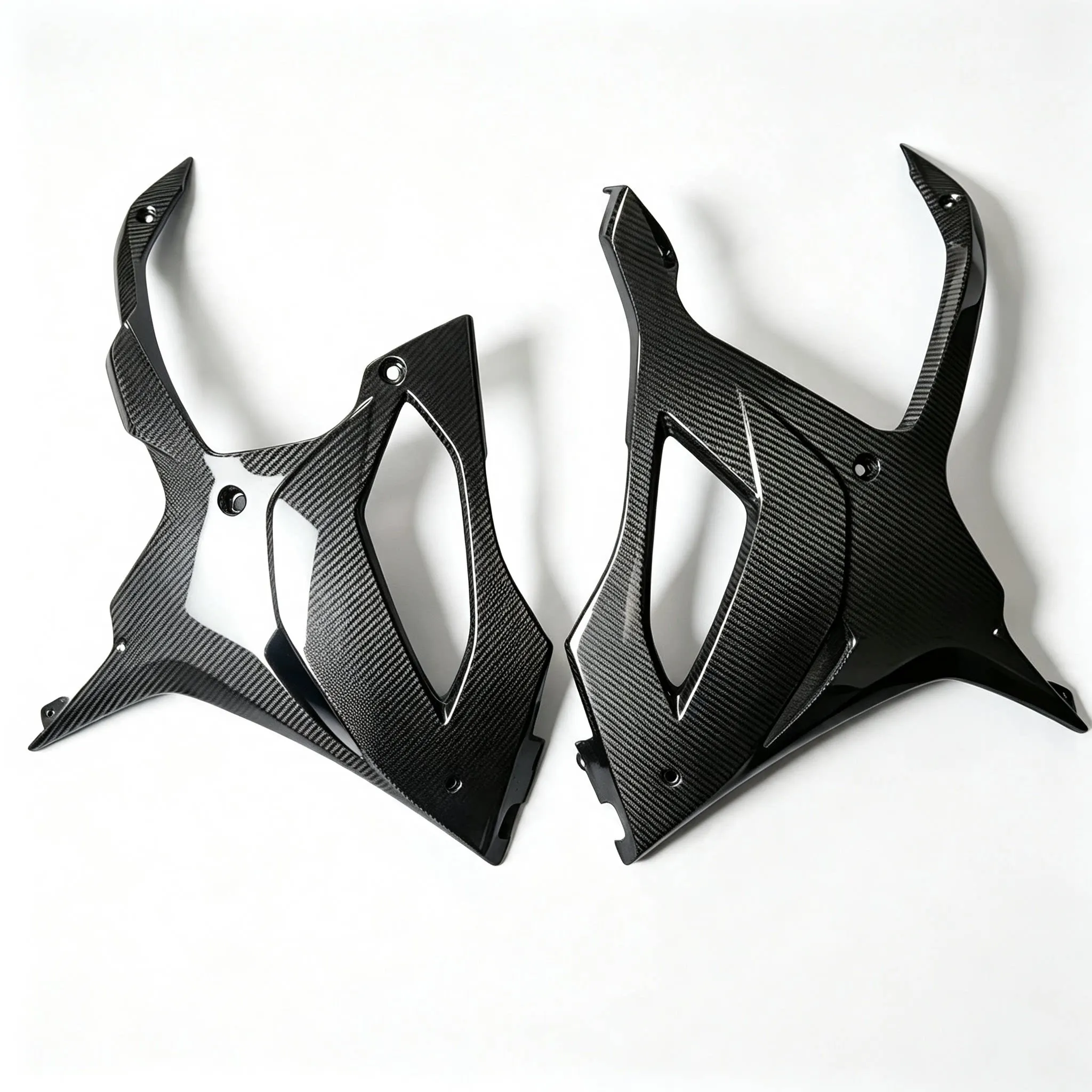 Full Carbon Fiber Fairing Kit for BMW S1000RR 2025 Dry Carbon Body Panel Cover Set
