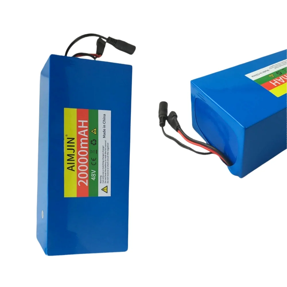 18650 48V 20Ah 13S5P Battery Pack Lithium Li-ion Battery For 500-1000W Built-in BMS