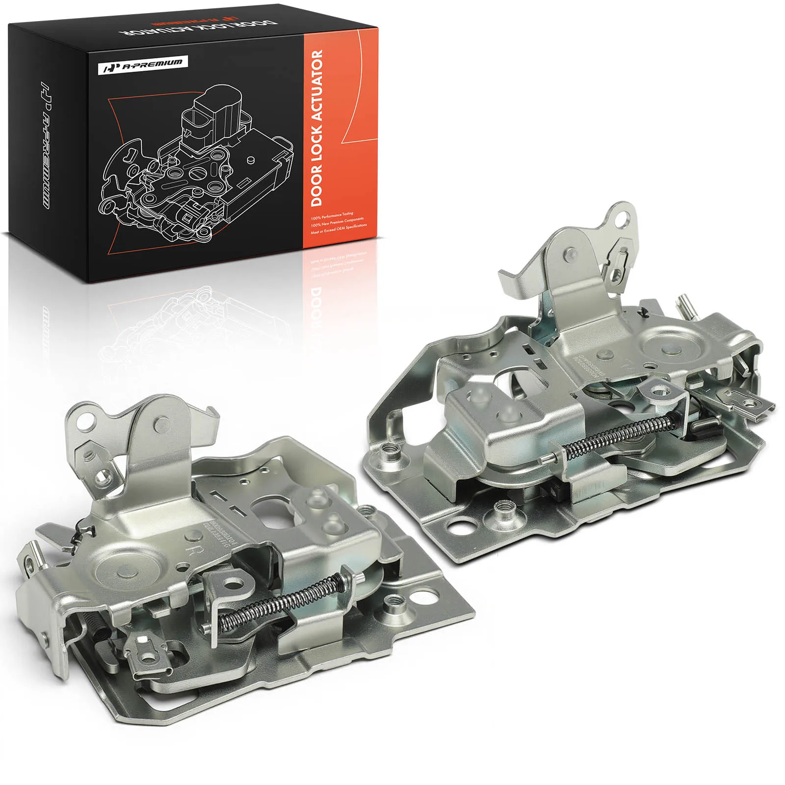 A-Premium 2Pcs Front Door Lock Actuator for Chevrolet Malibu 1980-1981 Camaro 1982-1988 Corvette 1984-1988 Buick Regal 1980-1987