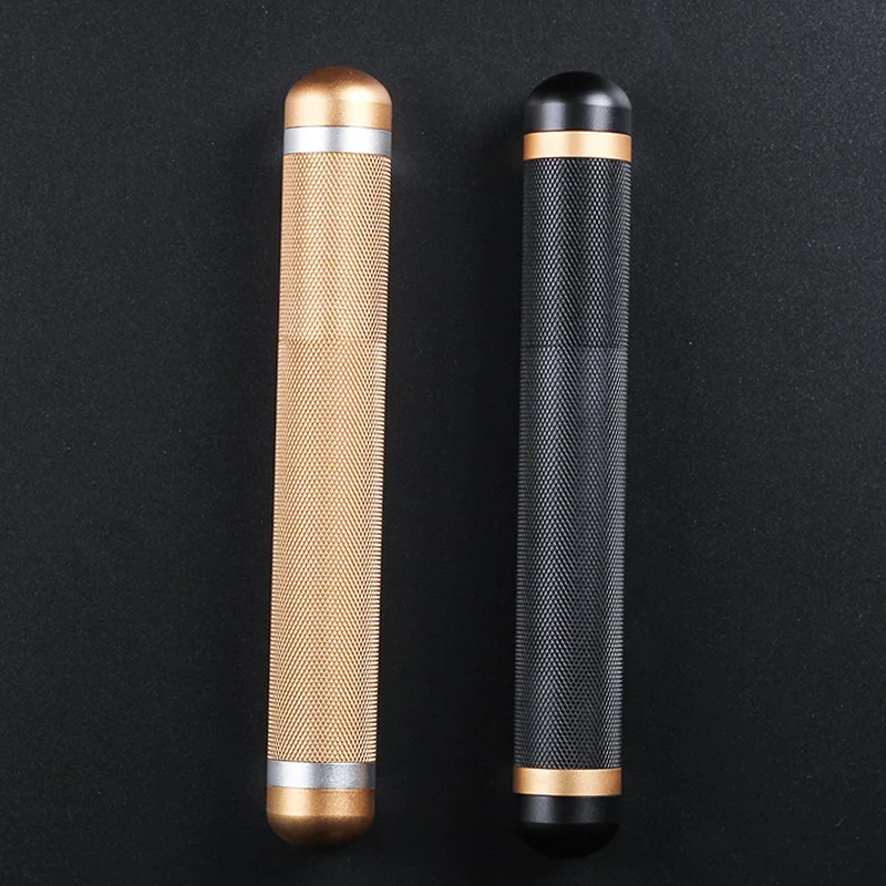 Aluminum Big Size Humidor Cigar Tube Storage Moisture proof Case Smoking Accessories