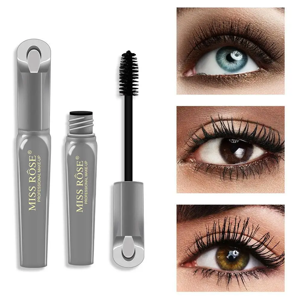 Mascara per Extension ciglia nero estensione Volume e lunghezza Mascara allungante naturale nero più morbido squisitamente ispessimento Fu E8b7