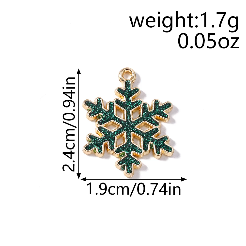 Tusember 10 Stück Emaille-Weihnachts-Lebkuchenhaus-Charms für Weihnachten, Halsketten, Ohrringe, Armbänder, Anhänger, Basteln – Detail 26