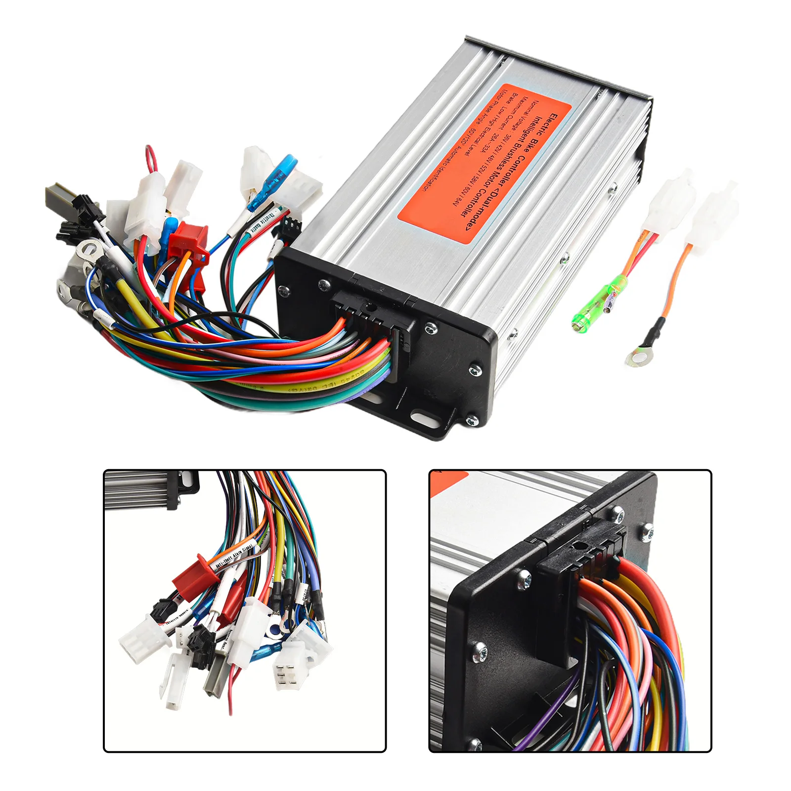 High Quality Brushless Motor Electric Vehicle Controller for 24V36V48V52V60V500W600800W Dual Mode Two Three Wheelers