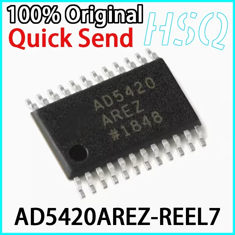 2PCS Original AD5420AREZ-REEL7 AD5420 TSSOP-24 16 Bit Analog-to-digital Converter (DAC Brand New in Stock