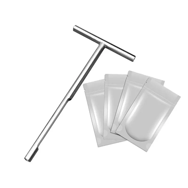 

AEE6-зонд почвы с небольшим мешком для отбора проб почвы, стержень для отбора проб почвы, щуп для отбора проб почвы для тестирования отбора проб почвы