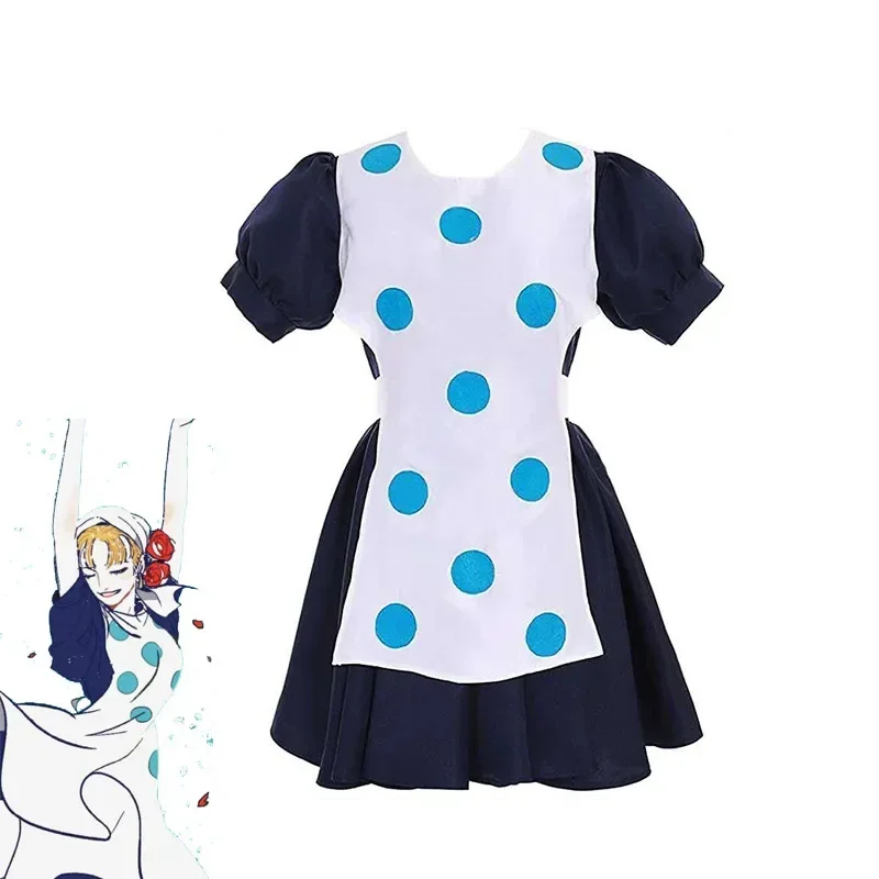 Anime Le bizzarre avventure di JoJo Cosplay Suzi Q Costume da cameriera