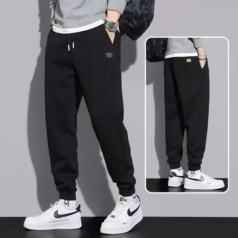 

GIOIO men's sweatpants, 2025 spring and autumn new loose American retro sweatpants, daily wear and sports fitness casual pants
