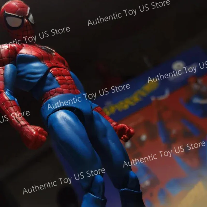 Originale Ct Toys Spiderman Figura Mafex 185 L'incredibile Spider-Man SHF Anime Action Figure Regali personalizzati Giocattoli