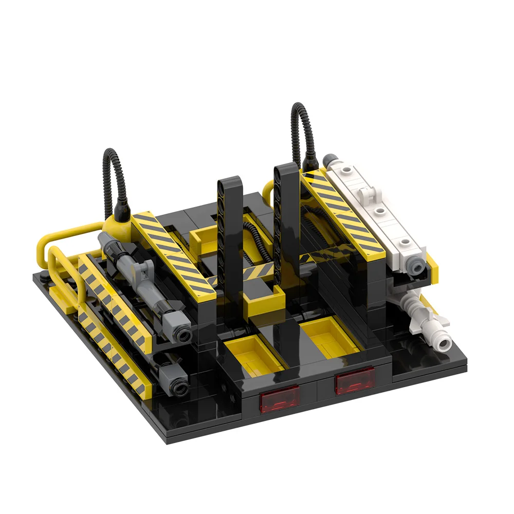 

MOC Helldivers Eagle Close Air Support Building Block Model Helldivers Game Eagle Close Air Support Aircraft Bricks Assembly Toy