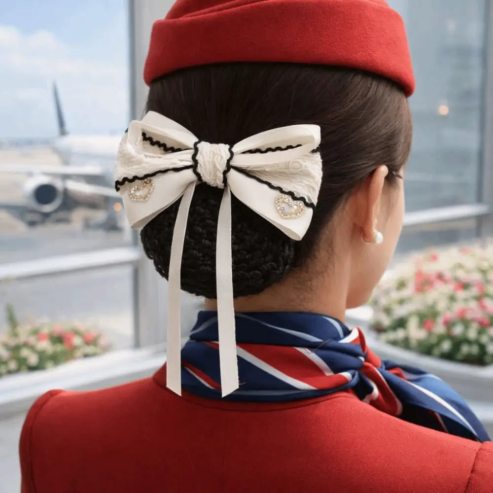 

Gift Elegant Net Bun Hair Cover Fine Mesh Loose Mesh Bun Snood Hair Clip Crochet Black Color Nurses Spring Clip Formal Events