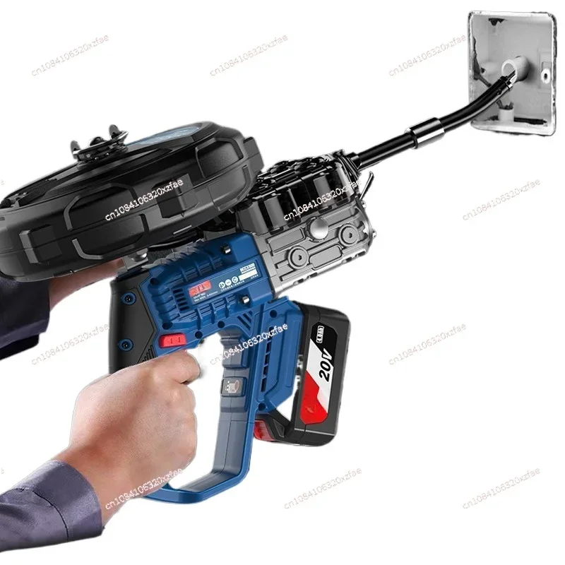 Stringing Wire Machine Automatic Electric Puller Through Wall Brushless Electrician Wall Wiring Machine Threader