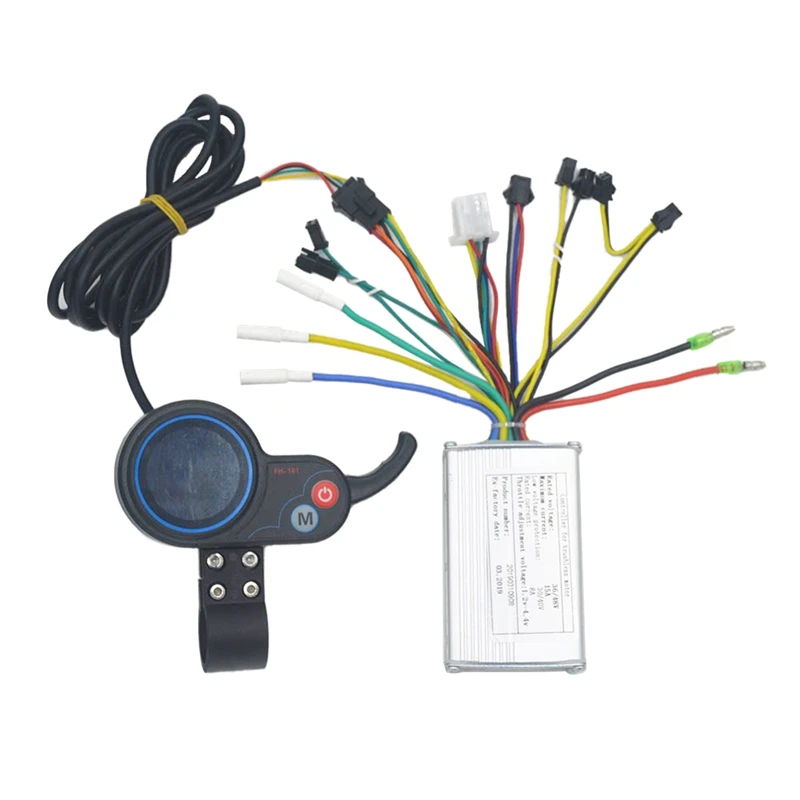 Electric Scooter Instrument Electric Mountain Bike Lcd Color Screen Controller Two In One Integrated Set