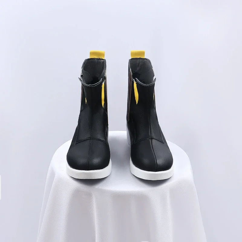 Honkai Star Rail Trailblazer Caelus COS chaussures nouveau design en cuir souple Cosplay chaussures pour fille garçon chaussures en cuir PU