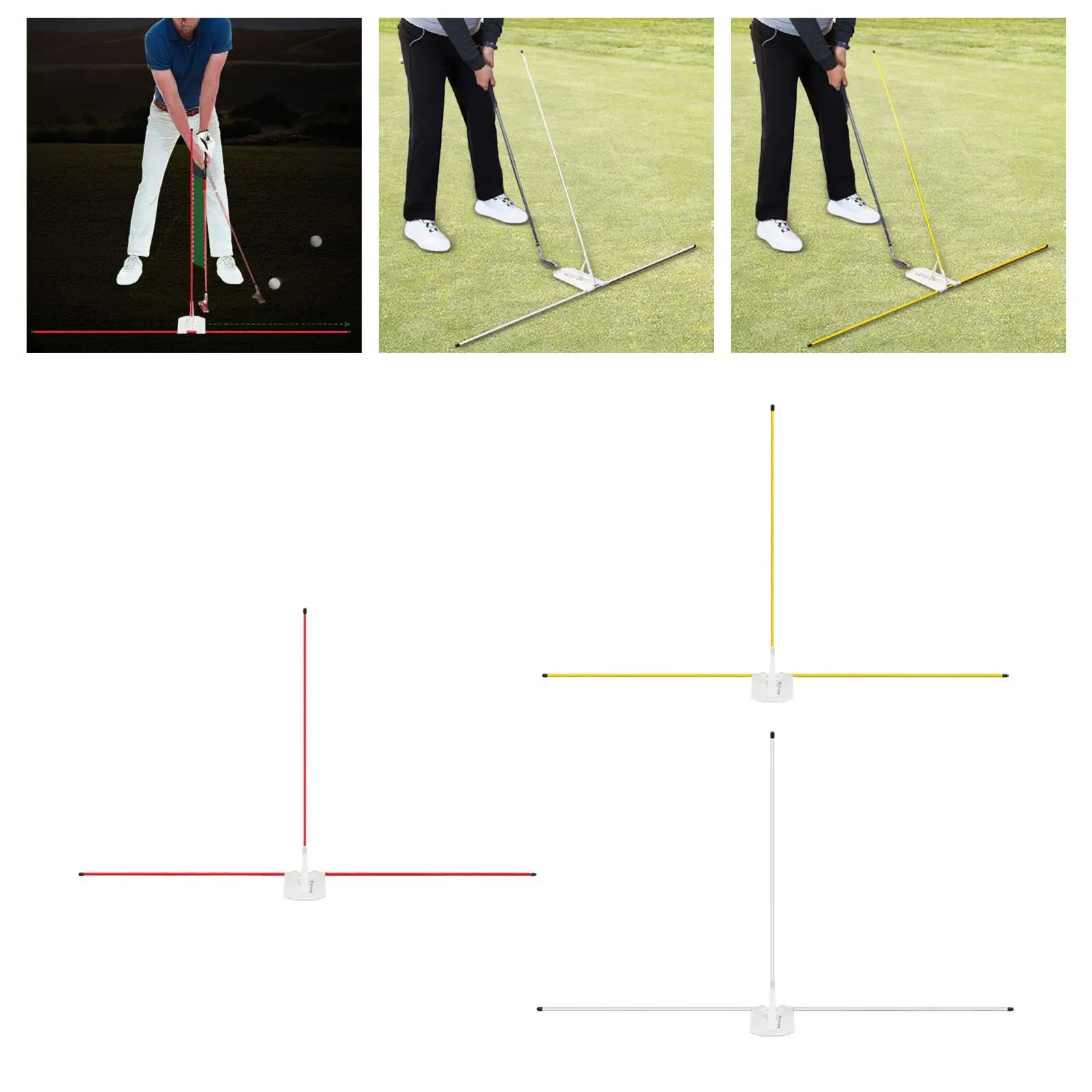 Kije do wyrównywania golfa Kije do wyrównywania golfa, wskaźnik kierunku, praktyka golfowa