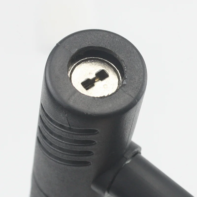 1Pcs Heavy Duty Anti-theft U Lock Silicone Thickened Scratch Resistant Bicycle Lock for Motorcycle Scooter Parking