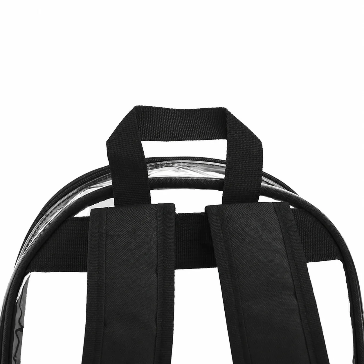 Pvc School Bag Portable Clear Pvc Backpack Transparent Backpack Transparent Waterproof Backpack For Outdoor Outings Daily Use