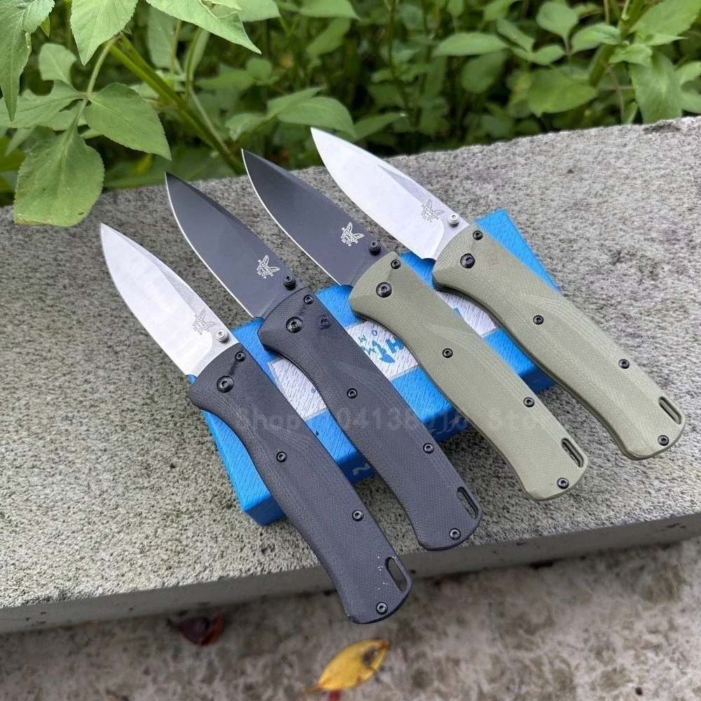 

BM 535 G10 Handle Pocket EDC Pocket Knife Outdoor Wilderness Survival Adventure Hiking Portable Folding Knife Men's Gift