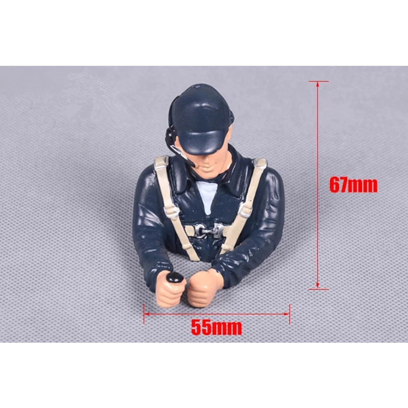 FMS Pilot Figures Hand Painted FMSPilot001-014 for RC Airplanes Model Plane Aircraft Warbird Sport Jet Car Boat Drone Toy Driver