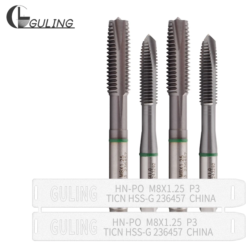 GULING HSS-G JIS Standard-Spiralspitzgewindebohrer M2 M2,5 M3 M4 M5 M6 M7 M8 M10 M12 Maschinengewindebohrer für Edelstahl – Detail 13