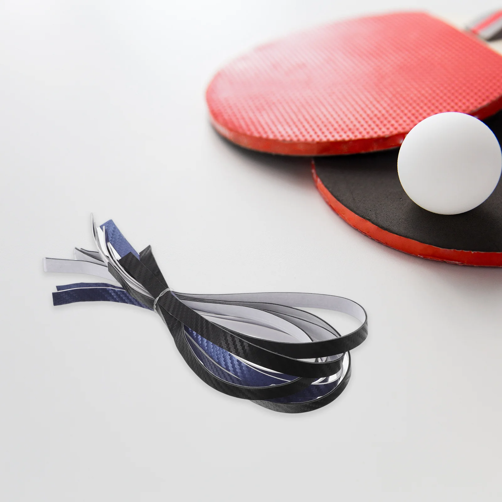 

10Pcs Table Tennis Side Tape Edge Protector Self-Adhesive Durable Tape for Racket Paddle Guard Table Edge Protector