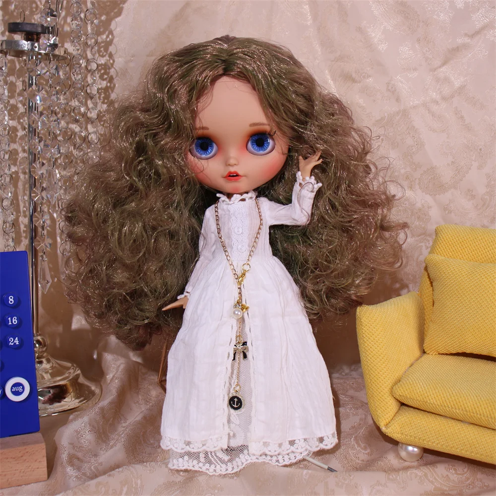 ICY DBS blythe دمية 1/6 bjd لعبة مشتركة الجسم تان الجلد ماتي الوجه عارية دمية 30 سنتيمتر للبيع سعر خاص لعبة هدية أنيمي دمية SD