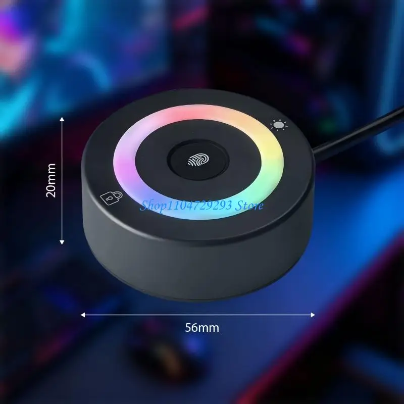 Y2GD Immediate Computer Lock Open Dactylogram With 1.5M USB Cable Biometry Authentication For 10 11 Systems