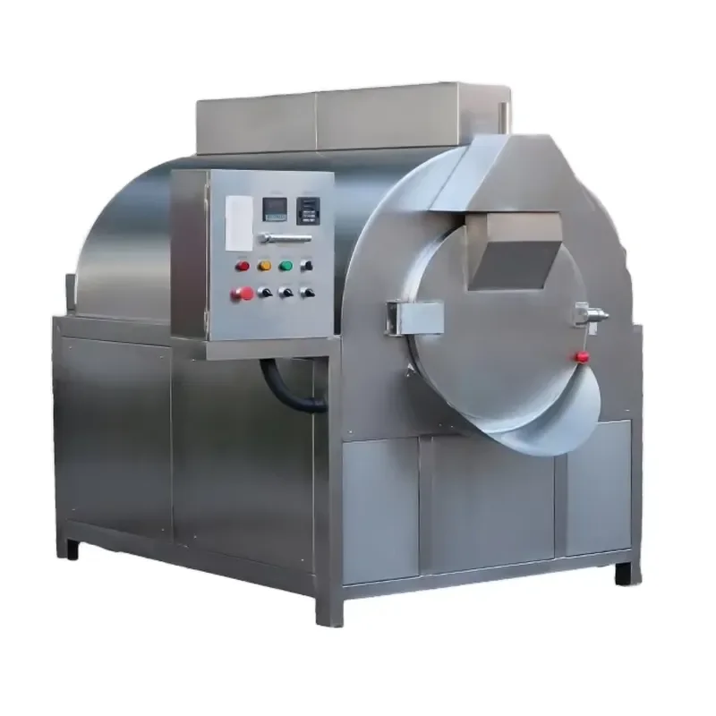 2026 Stainless Steel Nut Roasting Machine Electric Heating Peanut Walnut Cashew Roaster