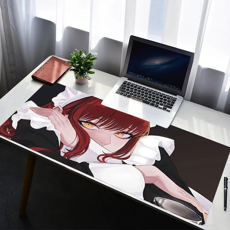 

Mouse Pad Laptop Rubber Extended Desktop Mat Computer Gamer C-chainsaw Man Makima HD Mousepad PC Gaming Accessories Keyboard Pad