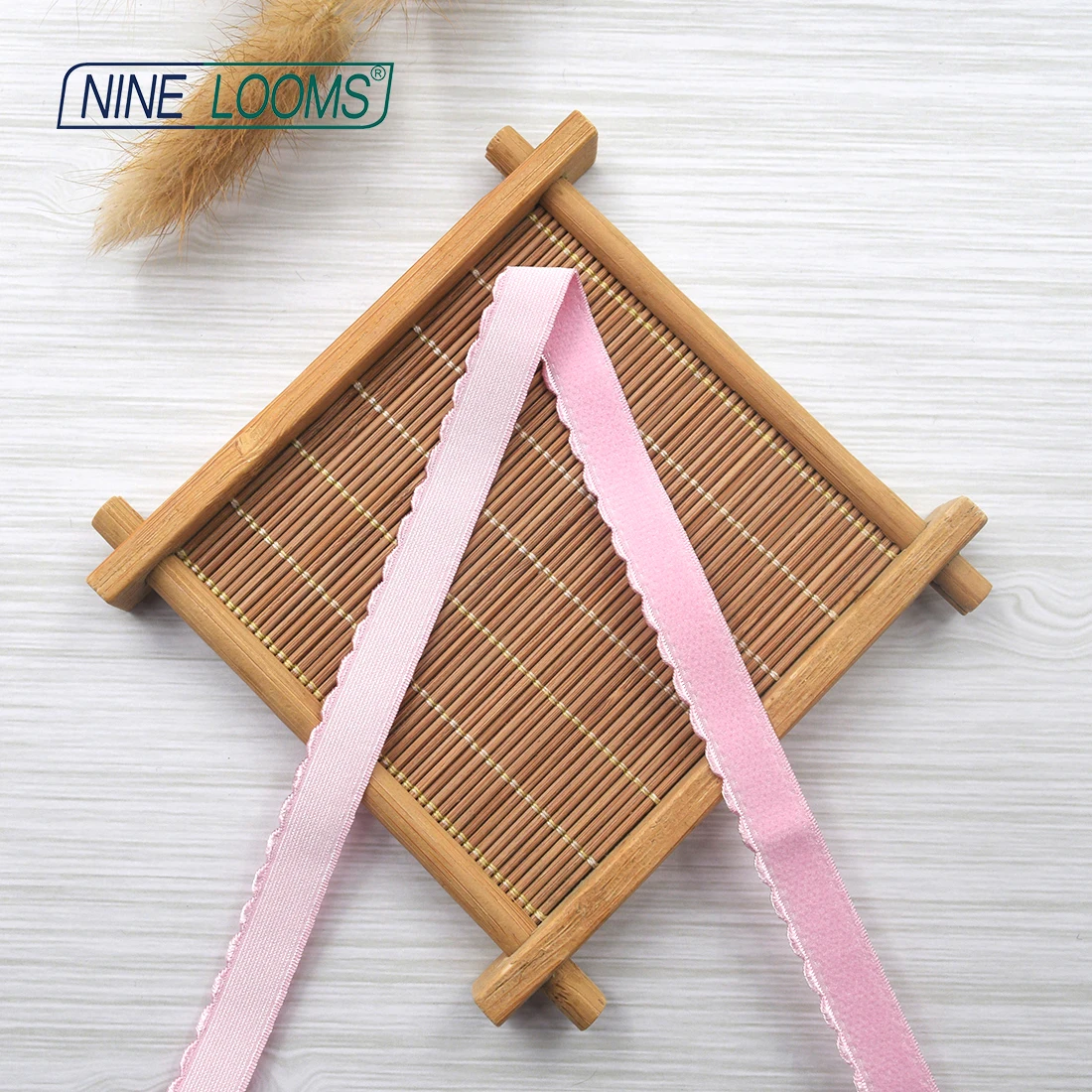 NINE LOOMS Picot BH-Träger, elastisches Band, 3/8 Zoll, 1/2 Zoll, 5/8 Zoll, 10 mm, 13 mm, Schulterband, Unterwäsche, Dessous, Herstellung, Nähbesatz, 2 5 10 Yard – Detail 3