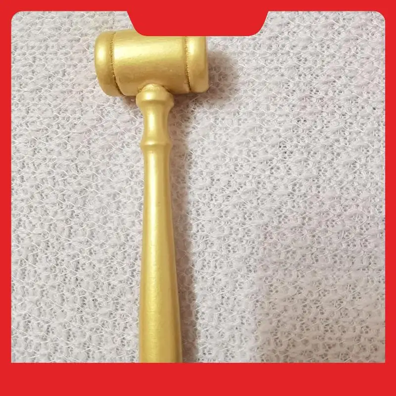

A32HOT-24 PCS Judge Gavel Prop Mini Wood Hammers Mallets Justice Costume Accessories For Auction Sale Courtroom Favors