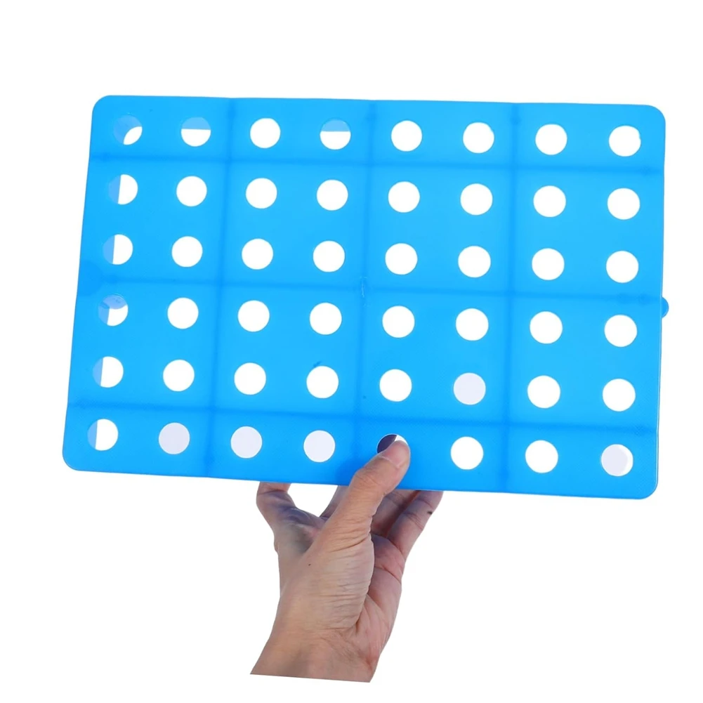 

Пластиковые поддоны N04R Blue Grid Pads (2 шт.) для хранения, вентилируемые, сверхпрочные, промышленные платформы