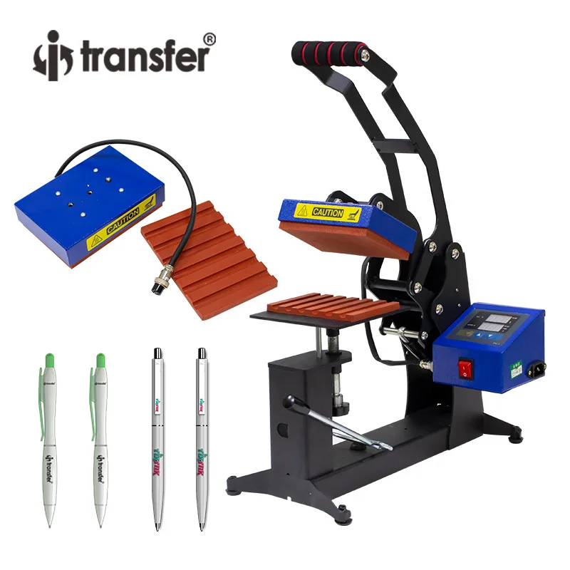 Heat Transfer Cap Press Machine Functional Parts 9-in-1 Hat Printing and Pressing Machine