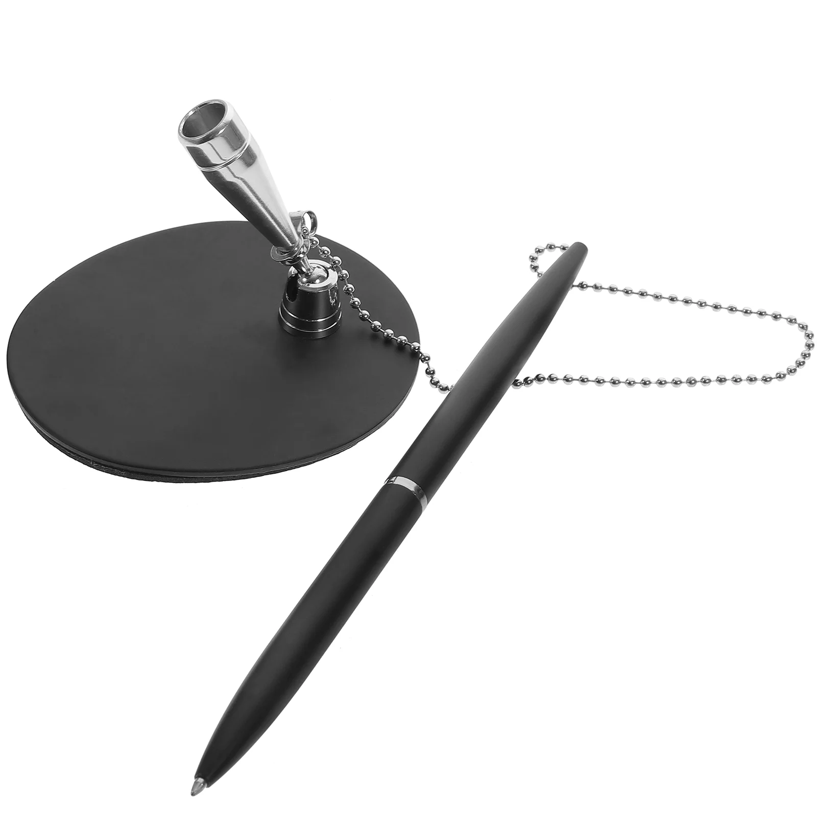

Signing Pen Chain with Multifunction Signature Pens Hotel Metal Vertical Table Office