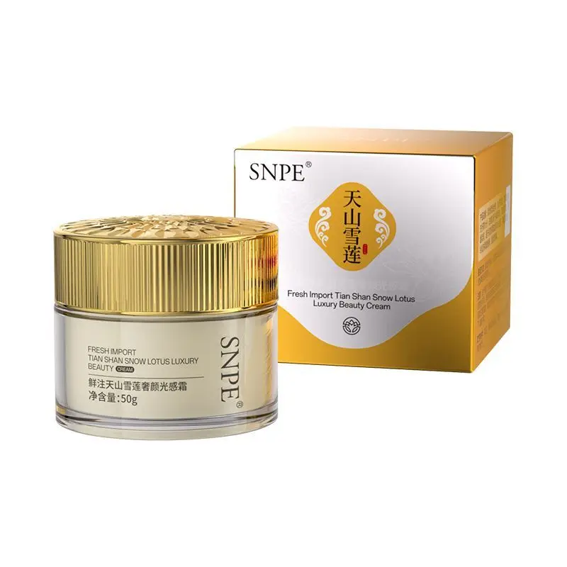 Tianshan Snow Lotus Luxury Face Cream- Firming Anti-Wrinkle, Lifting, Reduce Fine Lines & Sagging, Lock-in Moisture, Brightening