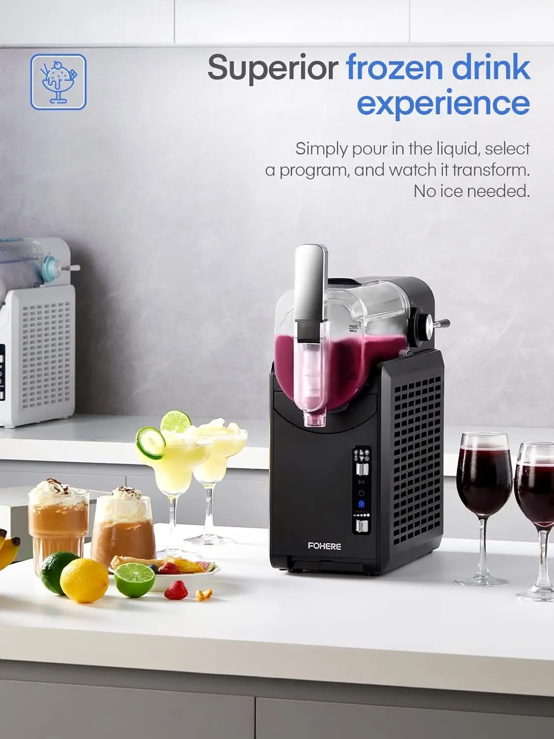 Machine with Quick-freeze Technology, Drink & Slushy Machine