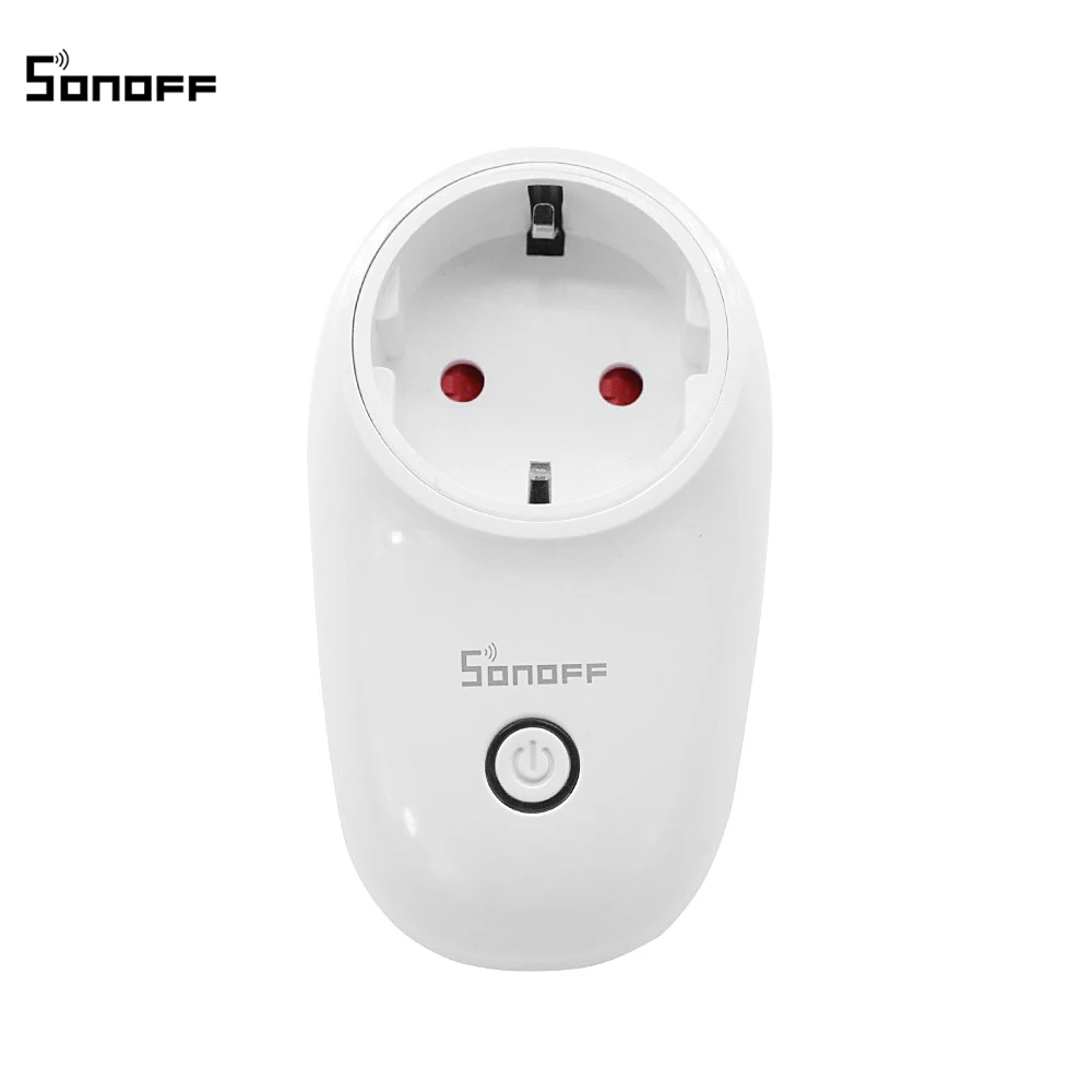 For Sonoff S26 smart Wifi socket wireless remote control plug, compatible with Alexa, control your device anytime, anywhere