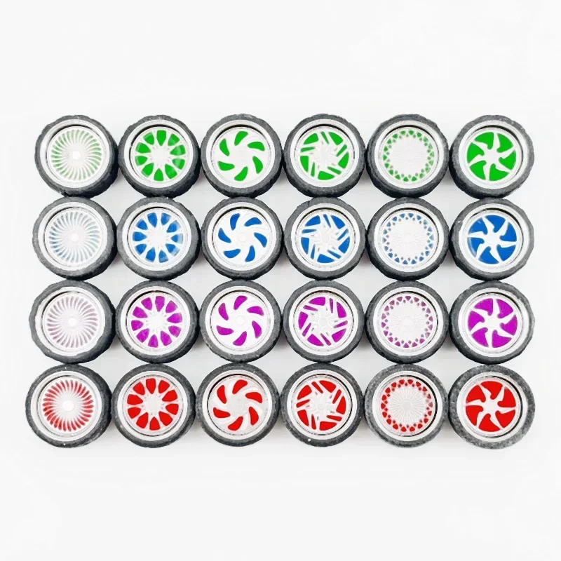 

4pcs(1set for 1 car) 1/64 Alloy 11mm Diameter Width 5.2mm Wheels Tires Axles for 1:64 Model Car Hotwheels/Tomy Modified