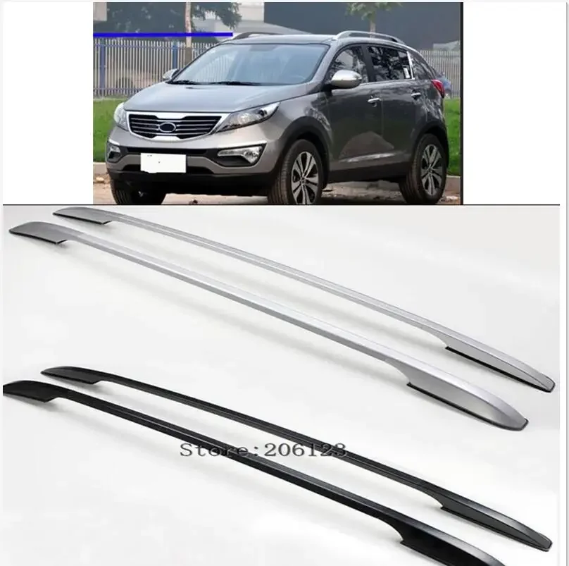 for Kia Sportage R 2010-2016 High Quality Aluminum alloy SUV Car 2PCS Roof Rack OEM Style Roof Racks