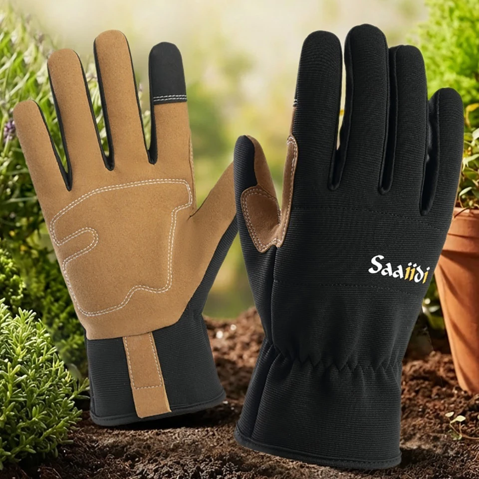 High Performance Multi-Purpose Light Duty Work Gloves For Men&Women Breathable & High Dexterity Touch Screen Excellent Grip