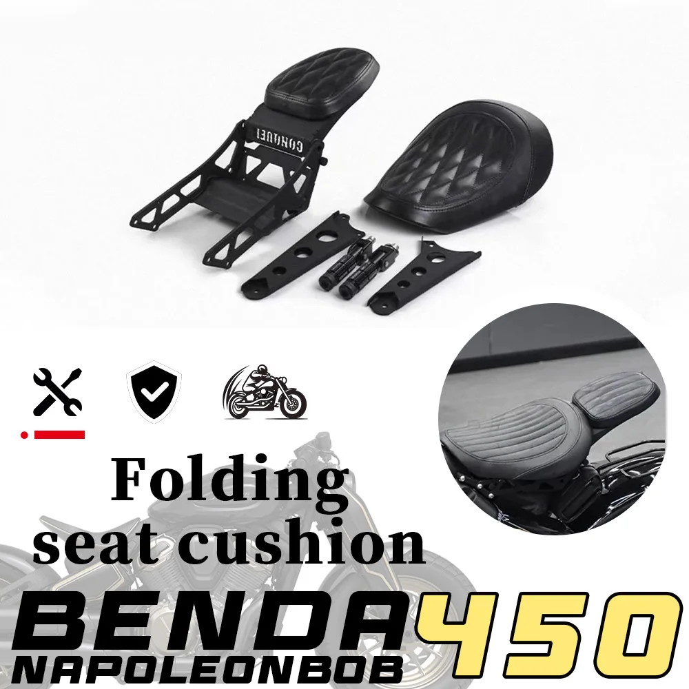 

For Benda Napoleon 450 Napoleon 500 Modified Folding Rear Seat Single Seat To Double Seat Hidden Seat